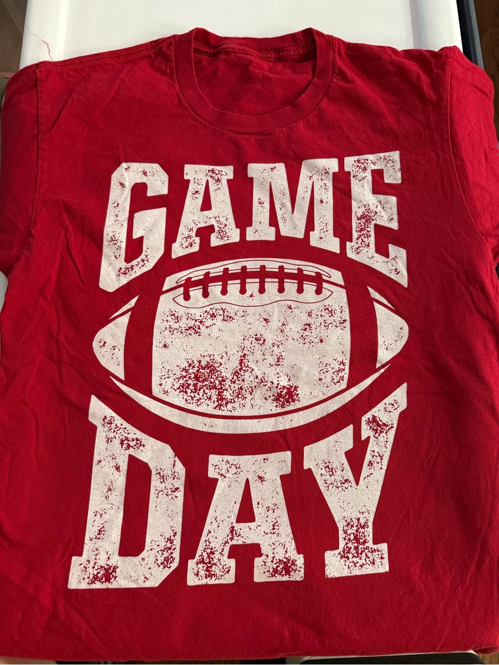 Game Day Football Tee - Red